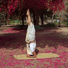 Yoga practise in India